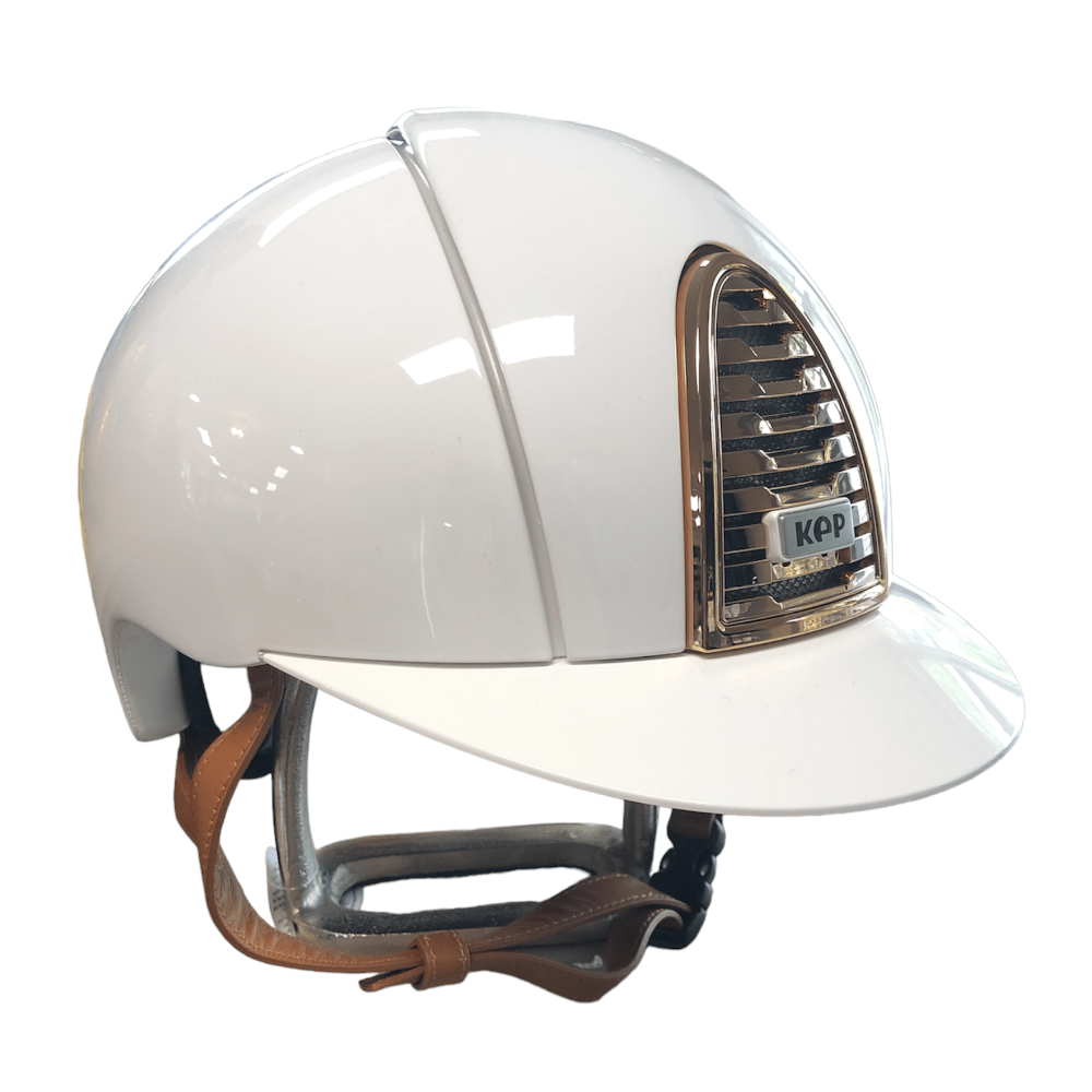 KEP Chromo 2.0 Helmet - White Polish Rosegold