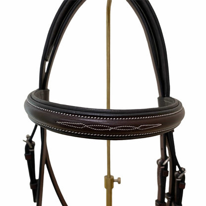 Red Barn Sovereign Fancy Stitched Hunter Bridle-Browband