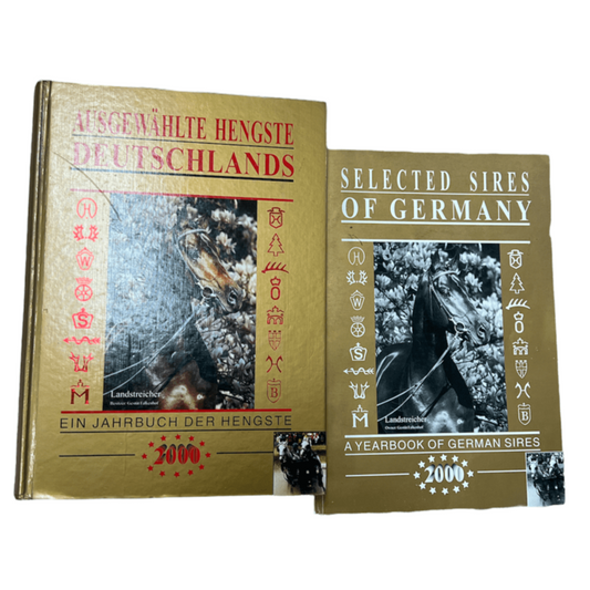 German Stud Book with Translation - Year 2000
