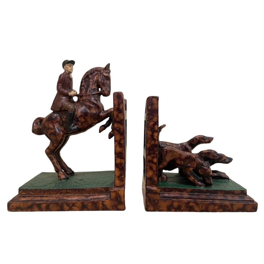 Horse & Hound Bookends