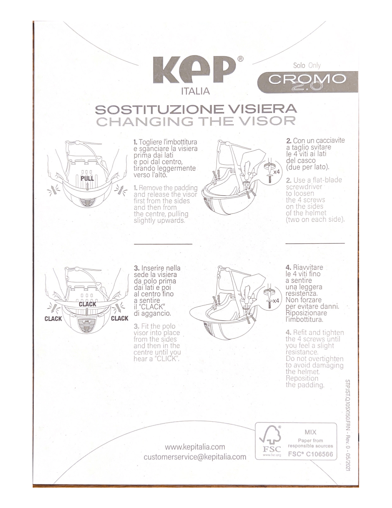 KEP Cromo 2.0 Helmet - Textile Black Wide Brim
