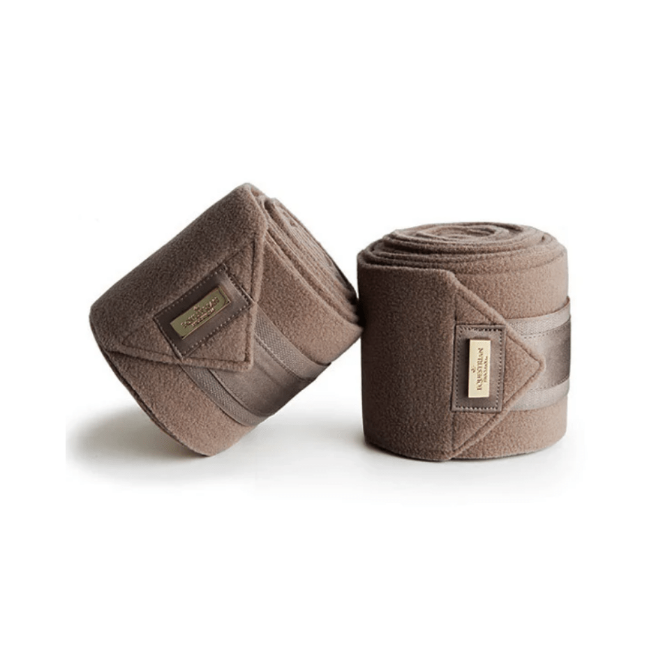 equestrian stockholm polo bandages - champagne