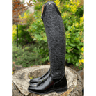 Custom DeNiro Raffaello Dressage Boot - Greta Grey Leg & Brushed Black Foot