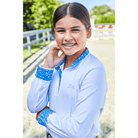 RJ Classics Junior Maddie Show Shirt - Blue Floral