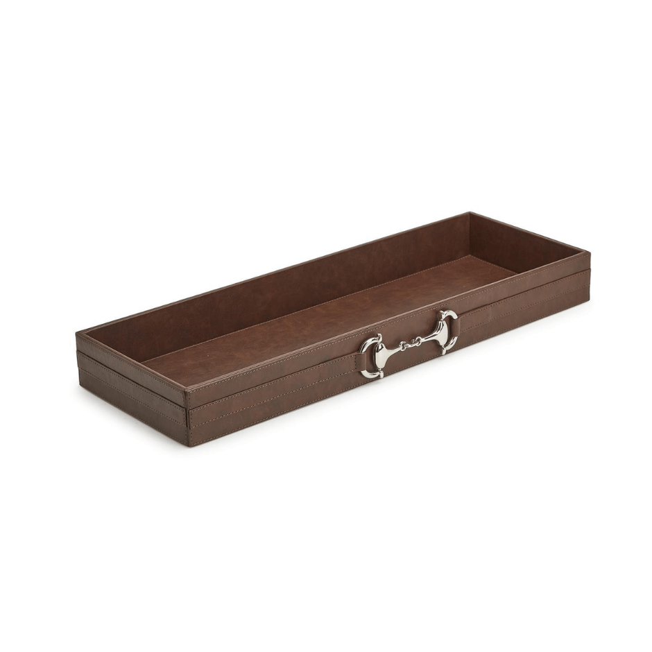 Vegan Leather Table Tray