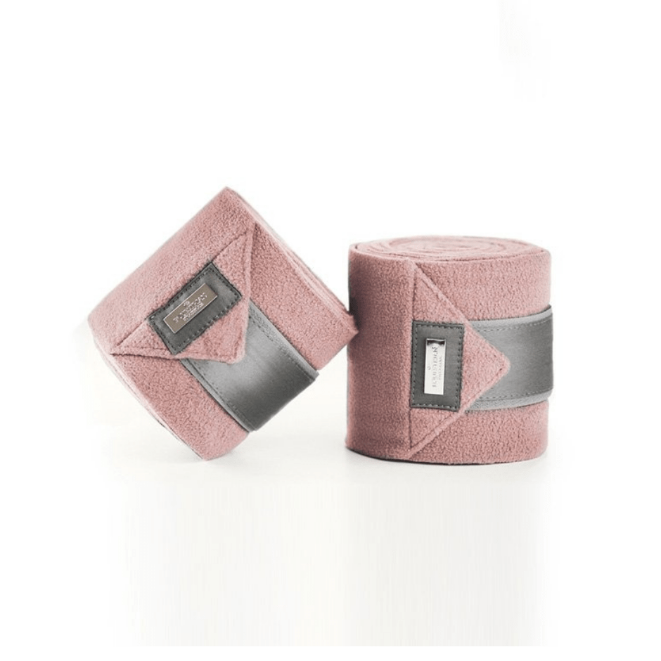 equestrian stockholm polo bandages - pink pearl