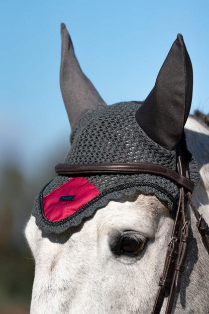 Equestrian Stockholm Ear Bonnet - Wild Rose