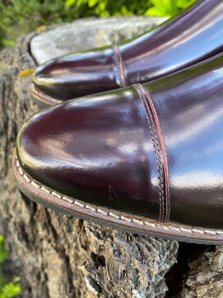 Custom DeNiro Bellini Dressage Boot - Brushed Bordeaux & Buongiorno Leather