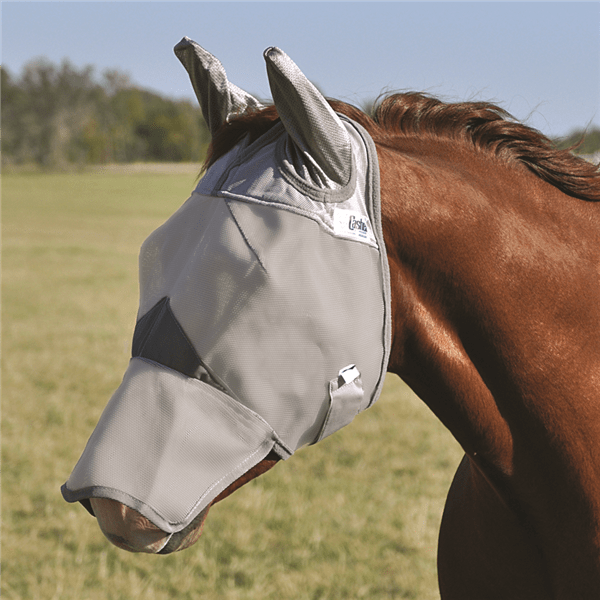 cashel crusader fly mask - long with ears