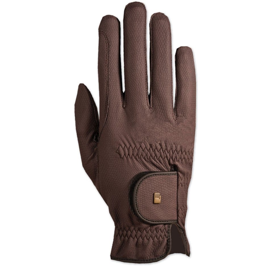 Roeckl Chester Grip Gloves - Brown