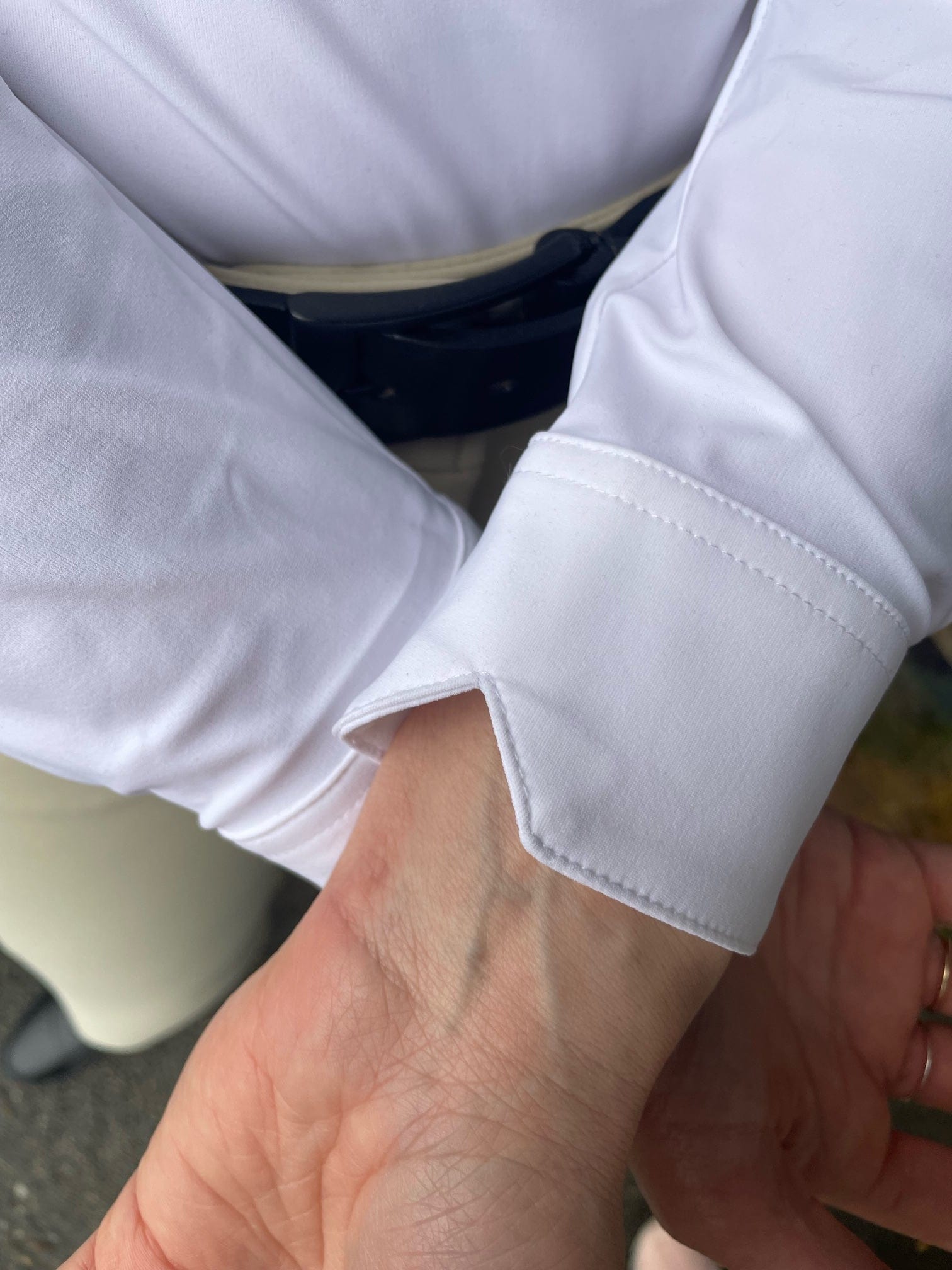 Horse Pilot Monica Long Sleeve Show Shirt