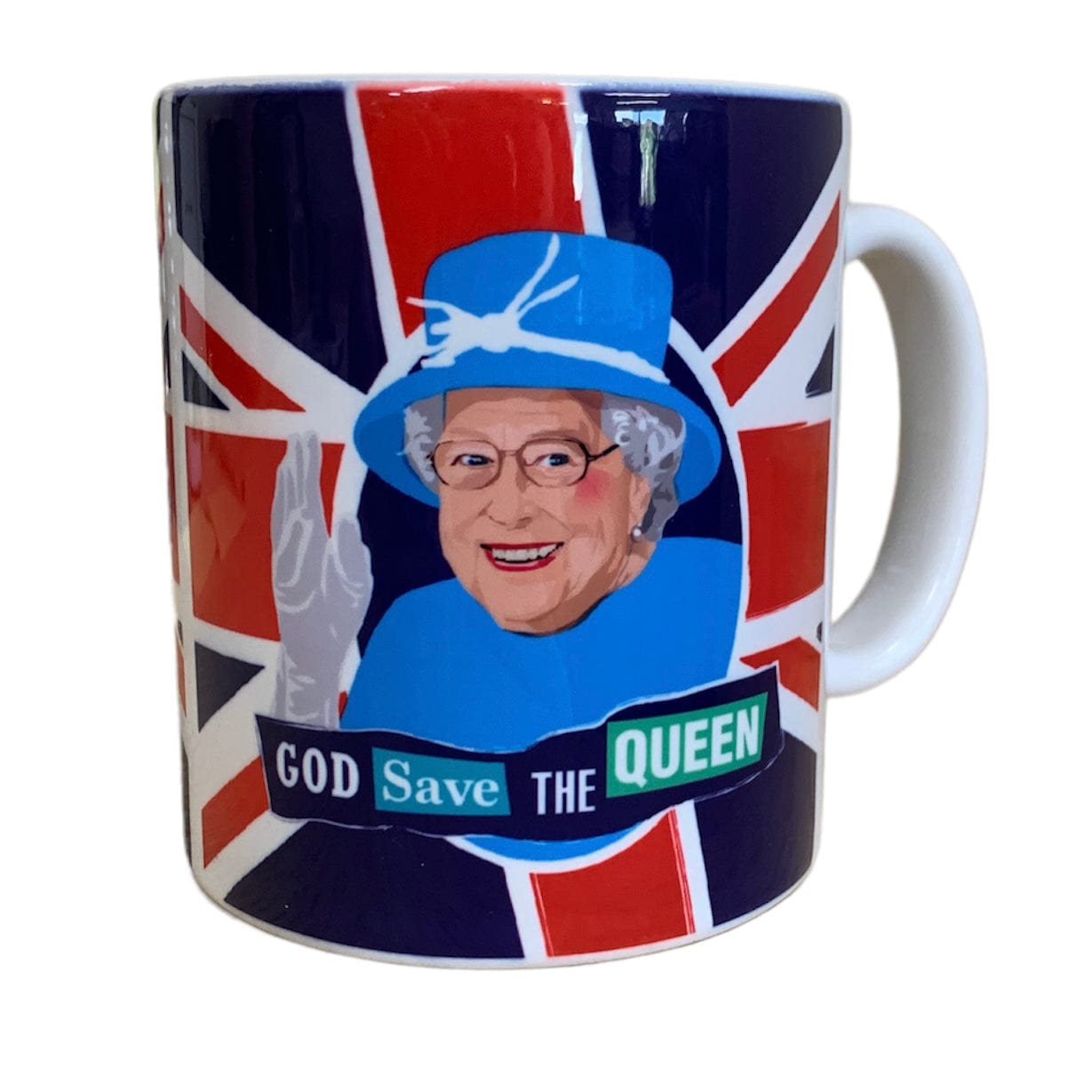 Queen Elizabeth Mug - Union Jack