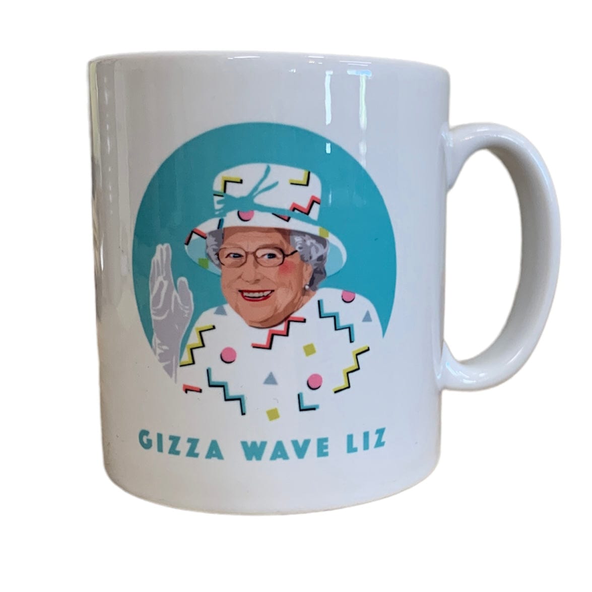 Queen & Corgi Mug - Pink