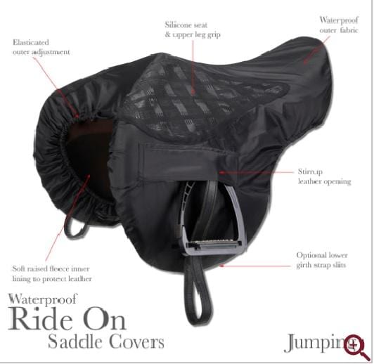 LeMieux Prokit Ride On General Purpose Saddle Cover - Black