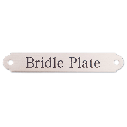 Bridle Plate - Chrome
